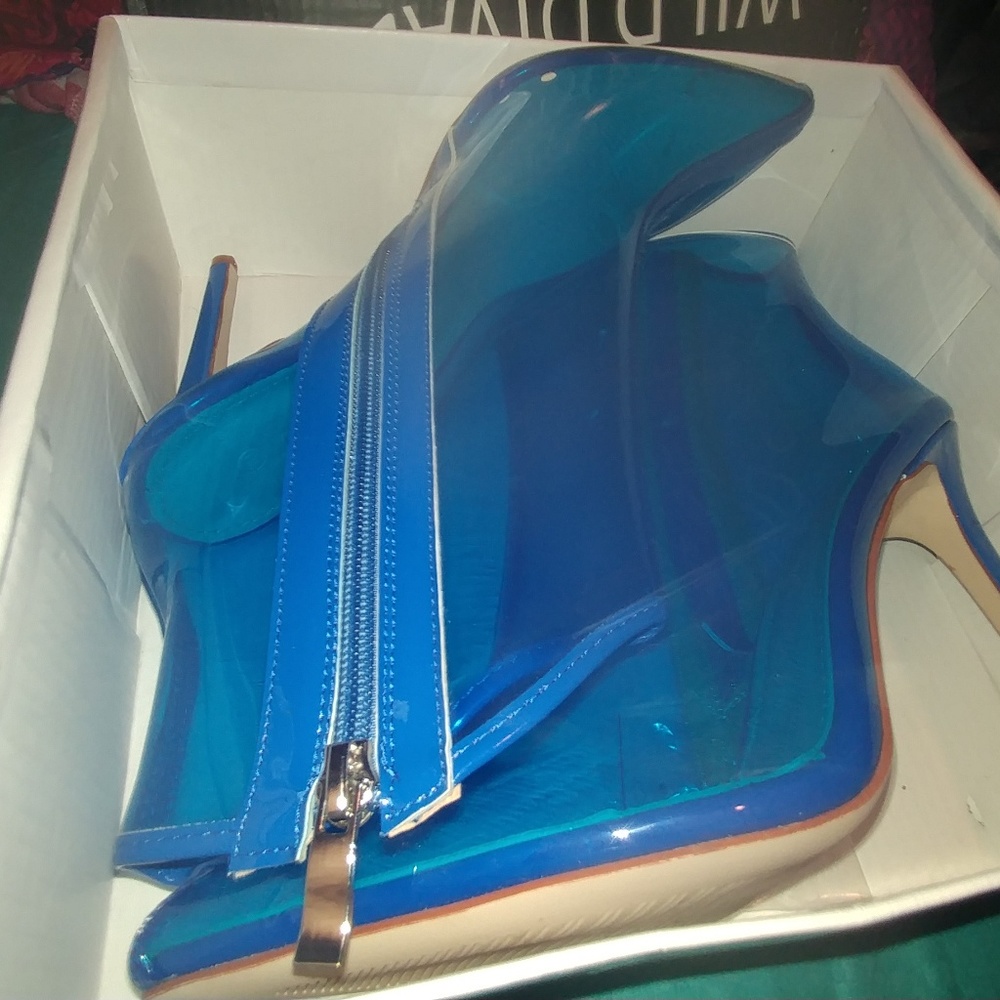 COPY - Transparent Blue Booties
